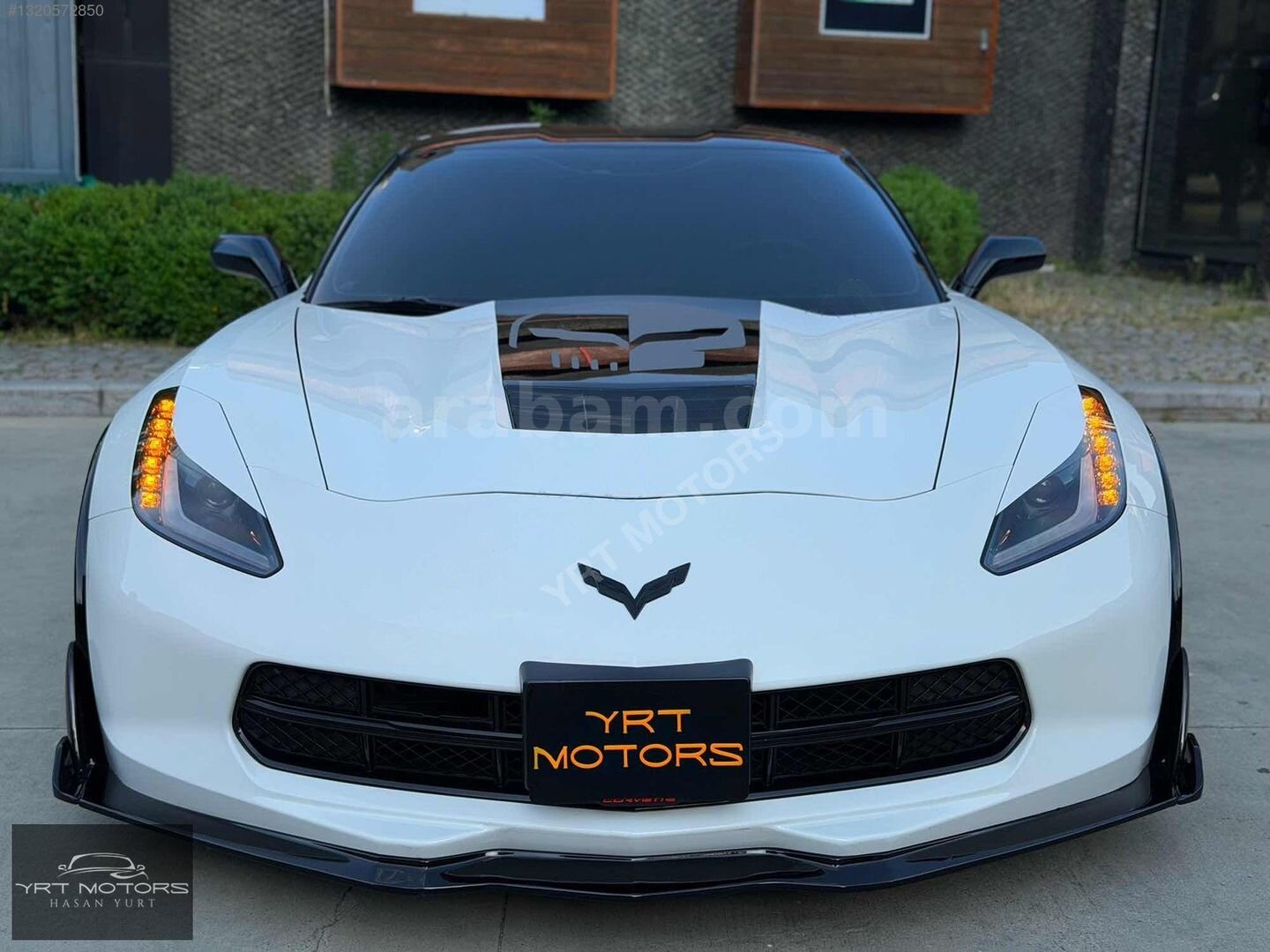 Galeriden Chevrolet Corvette C7 2014 Model İstanbul 45.000 km Beyaz 7