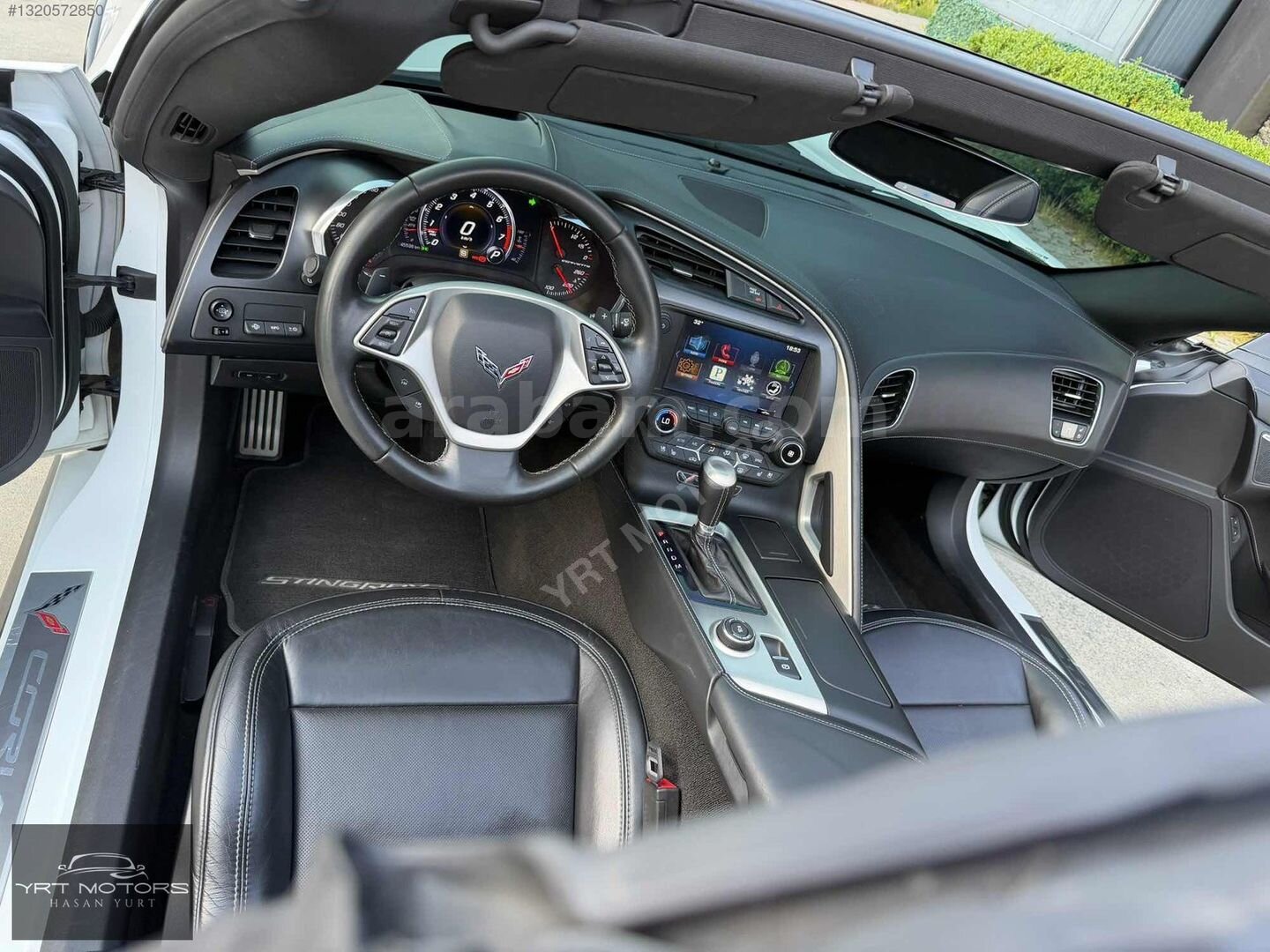 Galeriden Chevrolet Corvette C7 2014 Model İstanbul 45.000 km Beyaz 2