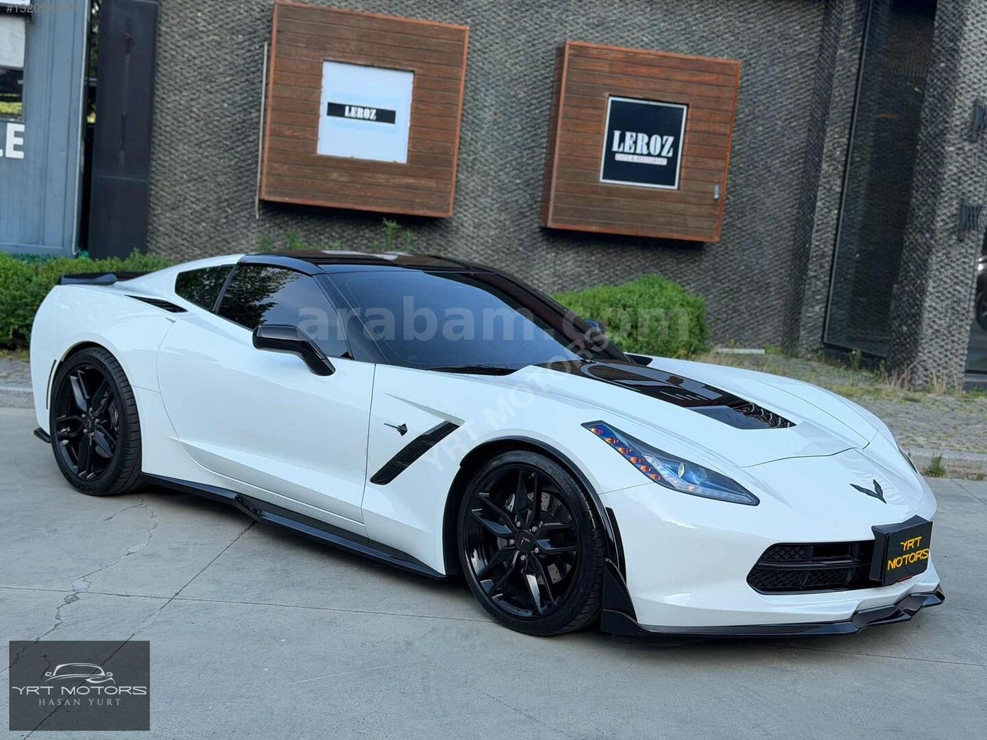 Galeriden Chevrolet Corvette C7 2014 Model İstanbul 45.000 km Beyaz 5
