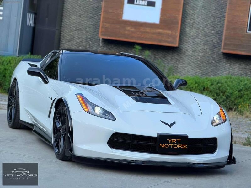 Galeriden Chevrolet Corvette C7 2014 Model İstanbul 45.000 km Beyaz