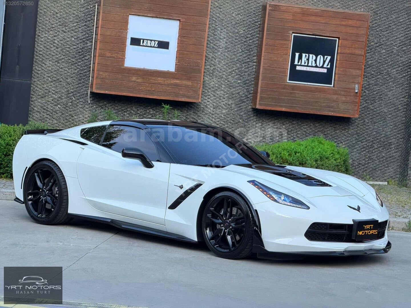 Galeriden Chevrolet Corvette C7 2014 Model İstanbul 45.000 km Beyaz 4