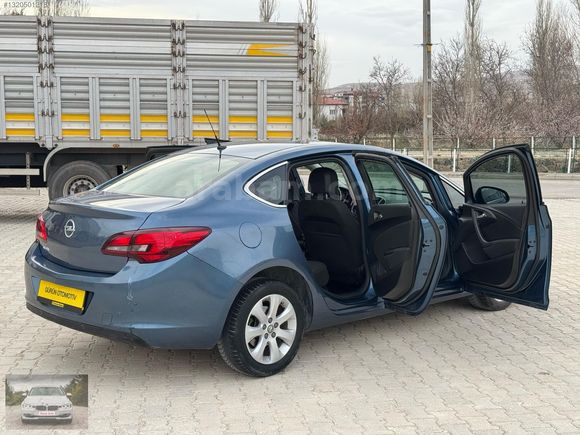 2016 MODEL OPEL ASTRA 1.6 EDİTON PLUS LPG MAVİ