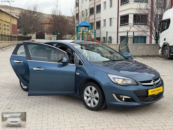 2016 MODEL OPEL ASTRA 1.6 EDİTON PLUS LPG MAVİ