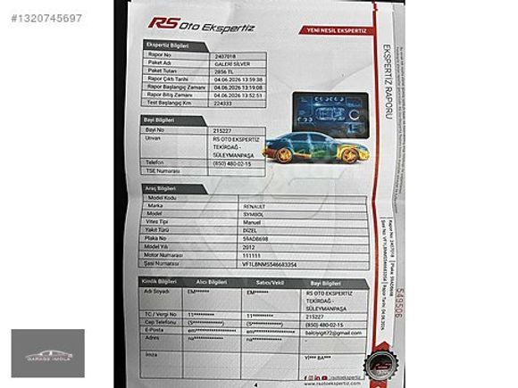 KLİMALI 1,5 DİZEL AUTHENTIQUE PAKET SYMBOL