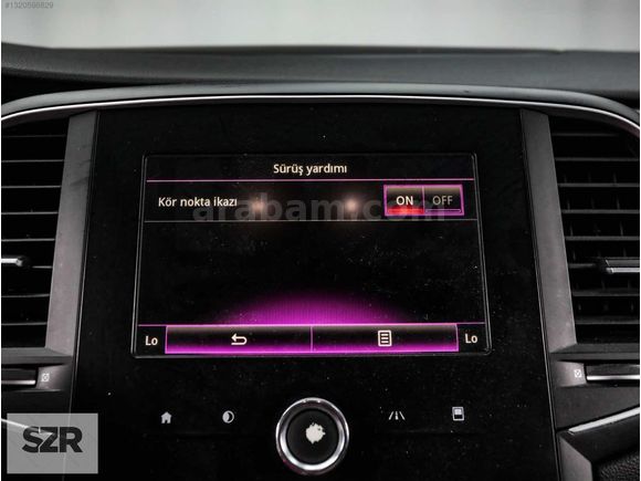 SZR MOTORS DAN 2016 MODEL SEDEFLİ BEYAZ TOUCH RENAULT TALİSMAN
