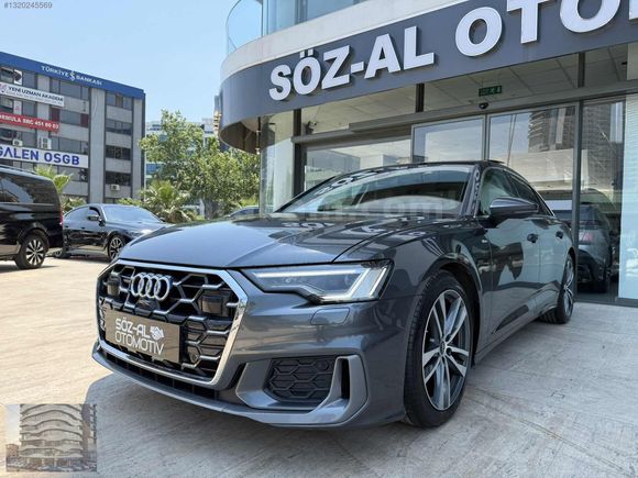SÖZ AL 2024 A6 DİZEL QUATTRO S LİNE BOYA YOK BAYİ/MATRİX/PREMİUM
