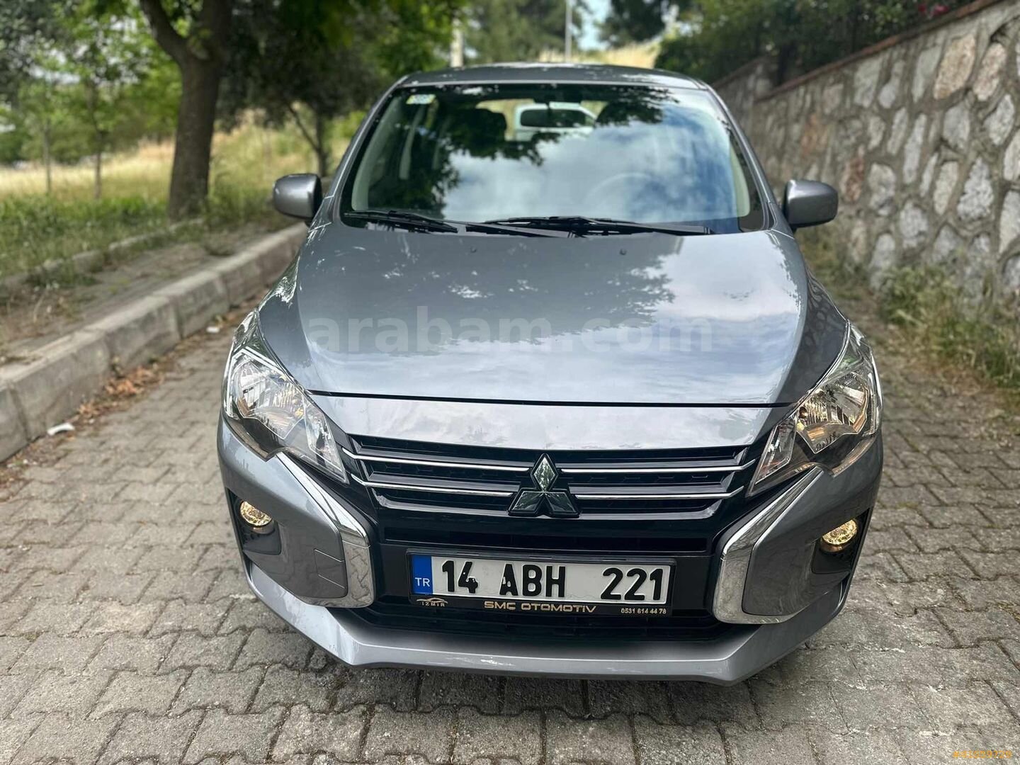 Galeriden Mitsubishi Space Star 1.2 Intense 2021 Model İzmir 51.000 km Füme 6