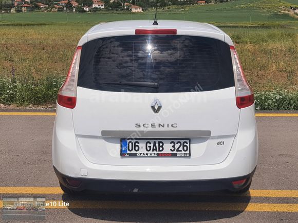 2012 RENAULT SCENİC 1,5 DCİ PRİVİLEGE 220.KM OTOMATİK BOYASIZ