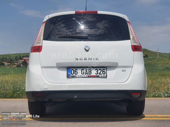 2012 RENAULT SCENİC 1,5 DCİ PRİVİLEGE 220.KM OTOMATİK BOYASIZ