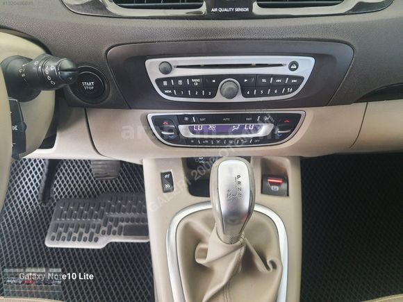 2012 RENAULT SCENİC 1,5 DCİ PRİVİLEGE 220.KM OTOMATİK BOYASIZ