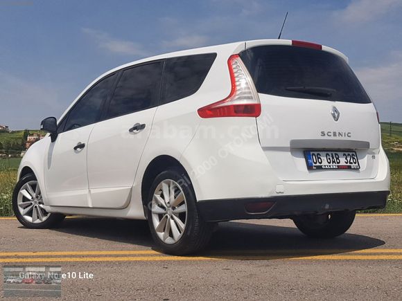2012 RENAULT SCENİC 1,5 DCİ PRİVİLEGE 220.KM OTOMATİK BOYASIZ