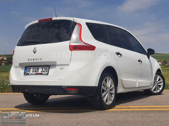 2012 RENAULT SCENİC 1,5 DCİ PRİVİLEGE 220.KM OTOMATİK BOYASIZ