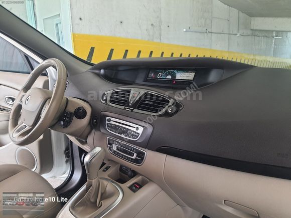 2012 RENAULT SCENİC 1,5 DCİ PRİVİLEGE 220.KM OTOMATİK BOYASIZ