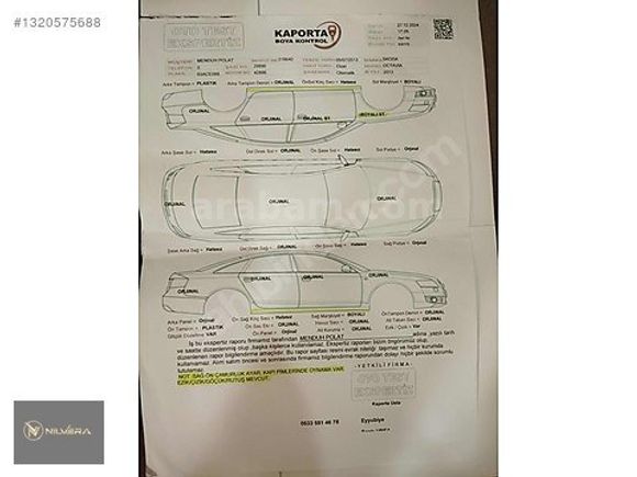 NİLVERA MOTORS'DAN SKODA OCTAVİA 1.6 TDI ELEGANCE
