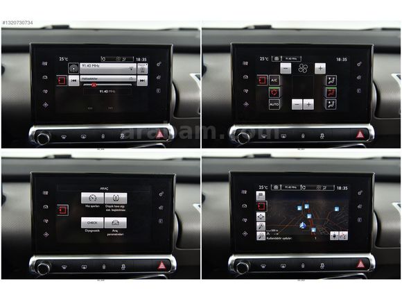 KUZEN AUTO/ HATASIZ 2018 ÇIKIŞ CİTROEN C4 CACTUS DİZEL CAM TAVAN
