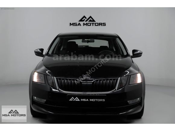 MSA-2018 SKODA OCTAVIA 1.6TDI OPTIMAL DSG SİYAH BAKIMLI EMSALSİZ
