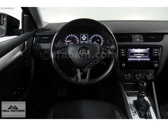 MSA-2018 SKODA OCTAVIA 1.6TDI OPTIMAL DSG SİYAH BAKIMLI EMSALSİZ