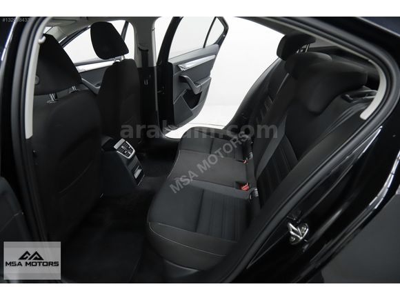 MSA-2018 SKODA OCTAVIA 1.6TDI OPTIMAL DSG SİYAH BAKIMLI EMSALSİZ