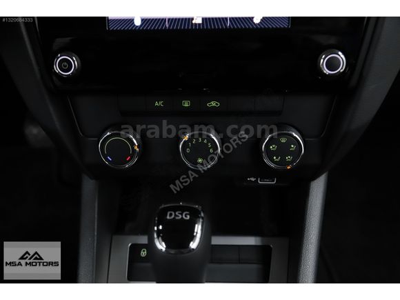 MSA-2018 SKODA OCTAVIA 1.6TDI OPTIMAL DSG SİYAH BAKIMLI EMSALSİZ