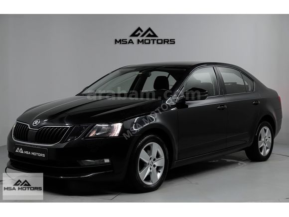 MSA-2018 SKODA OCTAVIA 1.6TDI OPTIMAL DSG SİYAH BAKIMLI EMSALSİZ
