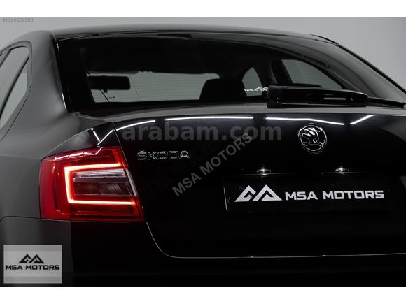 MSA-2018 SKODA OCTAVIA 1.6TDI OPTIMAL DSG SİYAH BAKIMLI EMSALSİZ