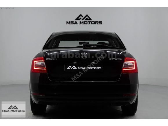 MSA-2018 SKODA OCTAVIA 1.6TDI OPTIMAL DSG SİYAH BAKIMLI EMSALSİZ