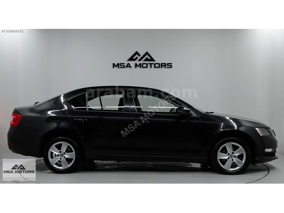 MSA-2018 SKODA OCTAVIA 1.6TDI OPTIMAL DSG SİYAH BAKIMLI EMSALSİZ