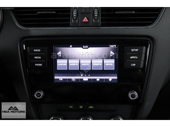 MSA-2018 SKODA OCTAVIA 1.6TDI OPTIMAL DSG SİYAH BAKIMLI EMSALSİZ