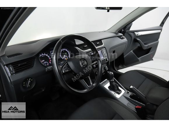 MSA-2018 SKODA OCTAVIA 1.6TDI OPTIMAL DSG SİYAH BAKIMLI EMSALSİZ