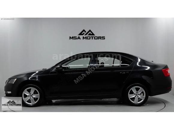 MSA-2018 SKODA OCTAVIA 1.6TDI OPTIMAL DSG SİYAH BAKIMLI EMSALSİZ