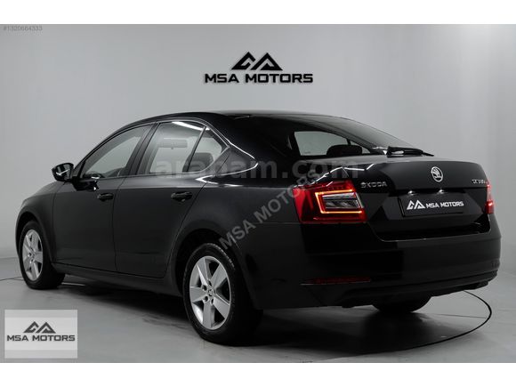 MSA-2018 SKODA OCTAVIA 1.6TDI OPTIMAL DSG SİYAH BAKIMLI EMSALSİZ