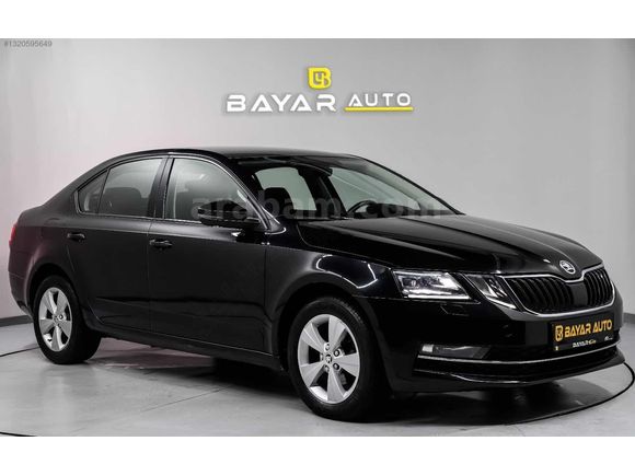 BAYAR'DAN 2018 SKODA OCTAVİA STYLE DİZEL OTOMATİK BAKIMLI SİYAH
