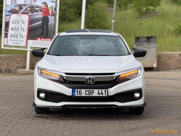 2021 MODEL 62.000 KM HATASIZ ECO ELEGANCE TERTEMİZ CİVİC