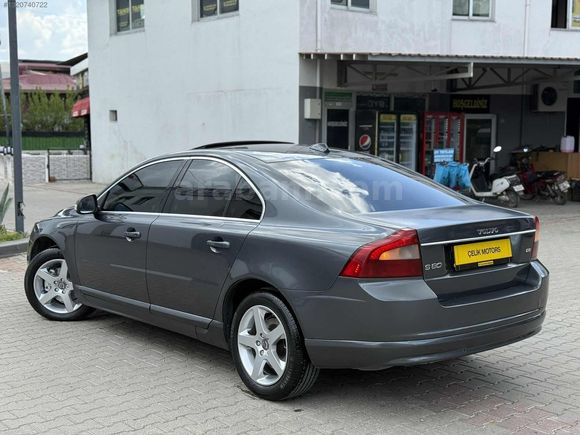 ÇELİK'DEN 2008 VOLVO S80 2.4 D5 OTOMATK-SANROF-DERİ-İSVEÇ TANKI