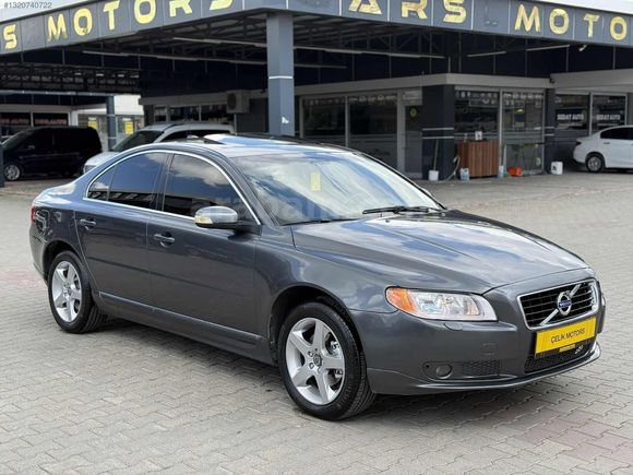 ÇELİK'DEN 2008 VOLVO S80 2.4 D5 OTOMATK-SANROF-DERİ-İSVEÇ TANKI