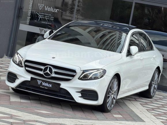 Auto Velux Boyasız 2018 Mercedes E 180 Amg-Command-48.000 Km