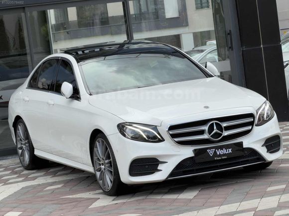 Auto Velux Boyasız 2018 Mercedes E 180 Amg-Command-48.000 Km