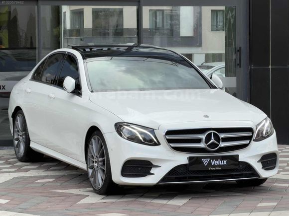 Auto Velux Boyasız 2018 Mercedes E 180 Amg-Command-48.000 Km