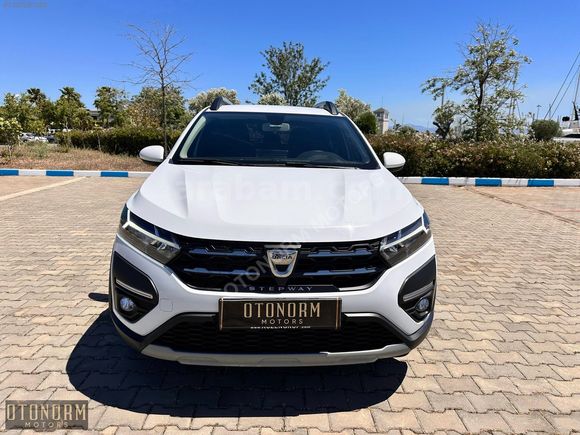 OTONORM MOTORS'DAN 2021 DACIA SANDERO STEPWAY 37.000KM HATASIZ