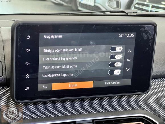 8.000KM+HATASIZ+SUNROOF+ELK.ELFREN+DİJİTAL+TABLETEKRN+ŞERİTTAKİP