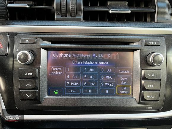 ONUR`DAN TOYOTA AURİS HATASIZ AYARINDA TERTEMİZ AİLE ARACI