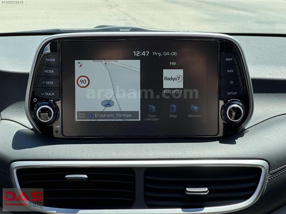 DAS AUTO,dan Tucson 1.6 CRDİ 4x4 Elite plus otomatik cam tavan