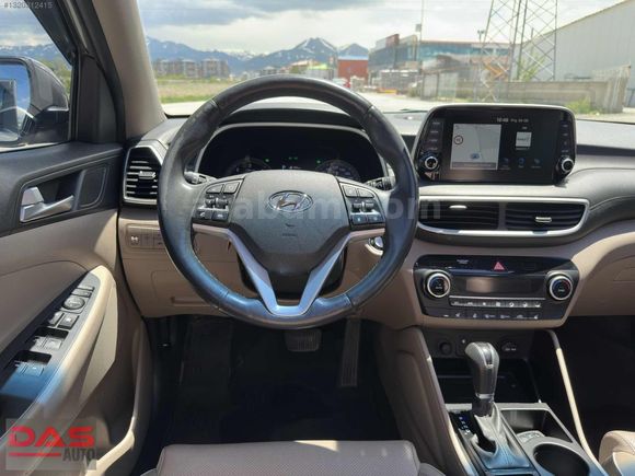 DAS AUTO,dan Tucson 1.6 CRDİ 4x4 Elite plus otomatik cam tavan