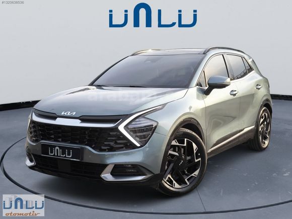 ÜNLÜ den 2024 BOYASIZ KİA SPORTAGE 1.6 HYBRİD PRESTİGE 22BİNKM