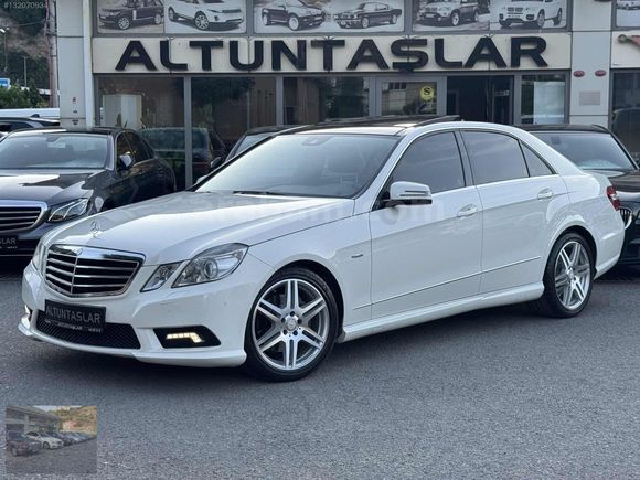 BOYASIZ+EMSALSİZ+2011 MERCEDES E-220 CDİ AMG+CAM TAVAN+ISITMA