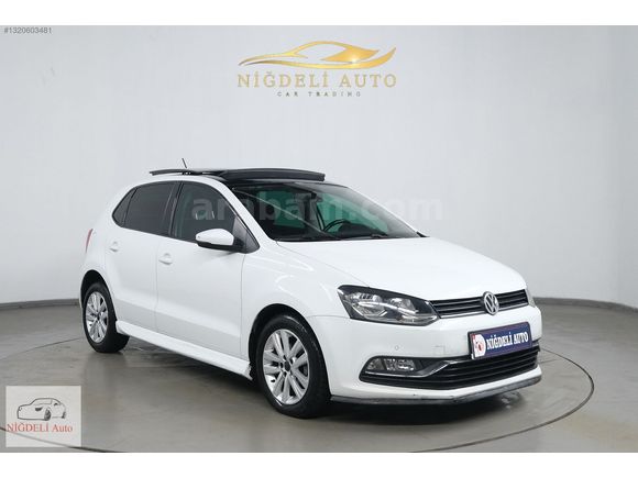 2015 VOLKSWAGEN POLO 1.2 COMFORTLİNE HATASIZ CAM TAVANLI