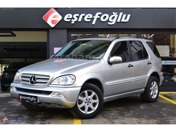 EŞREFOĞLU 2003 ML 270 CDİ SUNROOF, XENON, ARKA KELEBEK