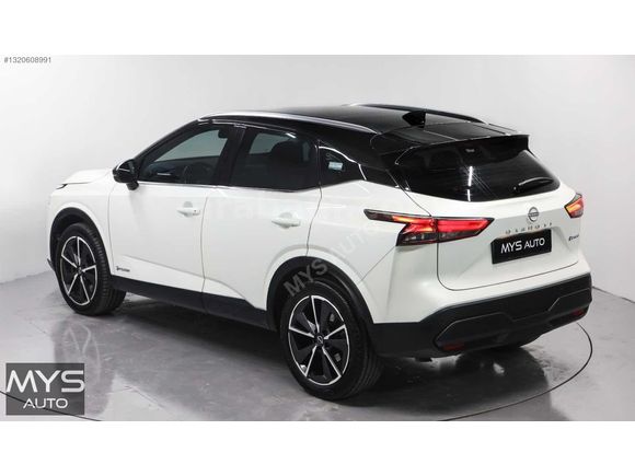 MYS AUTO'DAN 2022 QASHQAİ 1.5 e-POWER SKYPACK CAM TAVAN BOYASIZ