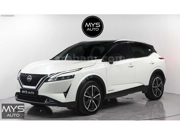 MYS AUTO'DAN 2022 QASHQAİ 1.5 e-POWER SKYPACK CAM TAVAN BOYASIZ