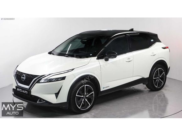 MYS AUTO'DAN 2022 QASHQAİ 1.5 e-POWER SKYPACK CAM TAVAN BOYASIZ